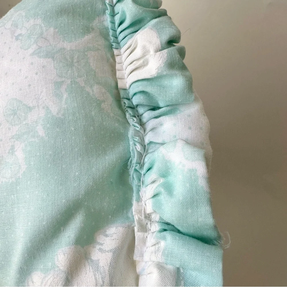 Vintage Bunny Print Pillow